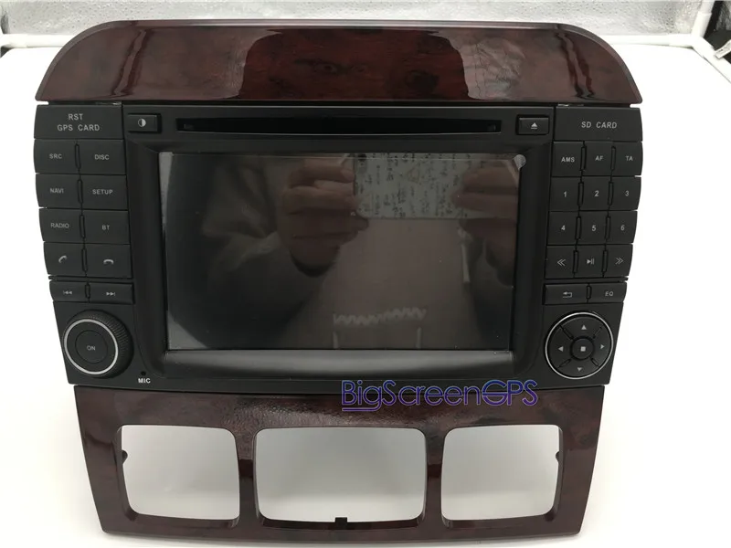 Flash Deal Android 7.1 Car CD DVD Player GP For Mercedes Benz S Class W220 1998-2005 S280 S320 S350 S430 S500 S600 Autoradio Stereo Unit 1