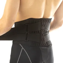 Corset Belt Support Waist-Trainer Sweat Back-Brace Pain-Relief Lumbar Strong-Lower 