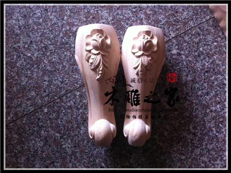 

Dongyang wood carving European table legs of the table legs TV cabinet foot furniture foot coffee table foot tiger cow foot soli