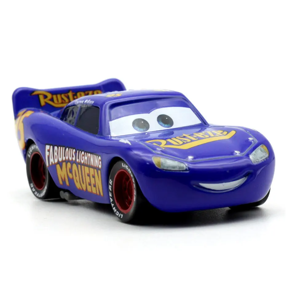 Disney Pixar Cars 3 Lightning McQueen Mater Jackson Storm Ramirez 1:55 литье под давлением металлический сплав модель 27 стиль игрушка автомобиль подарок для детей