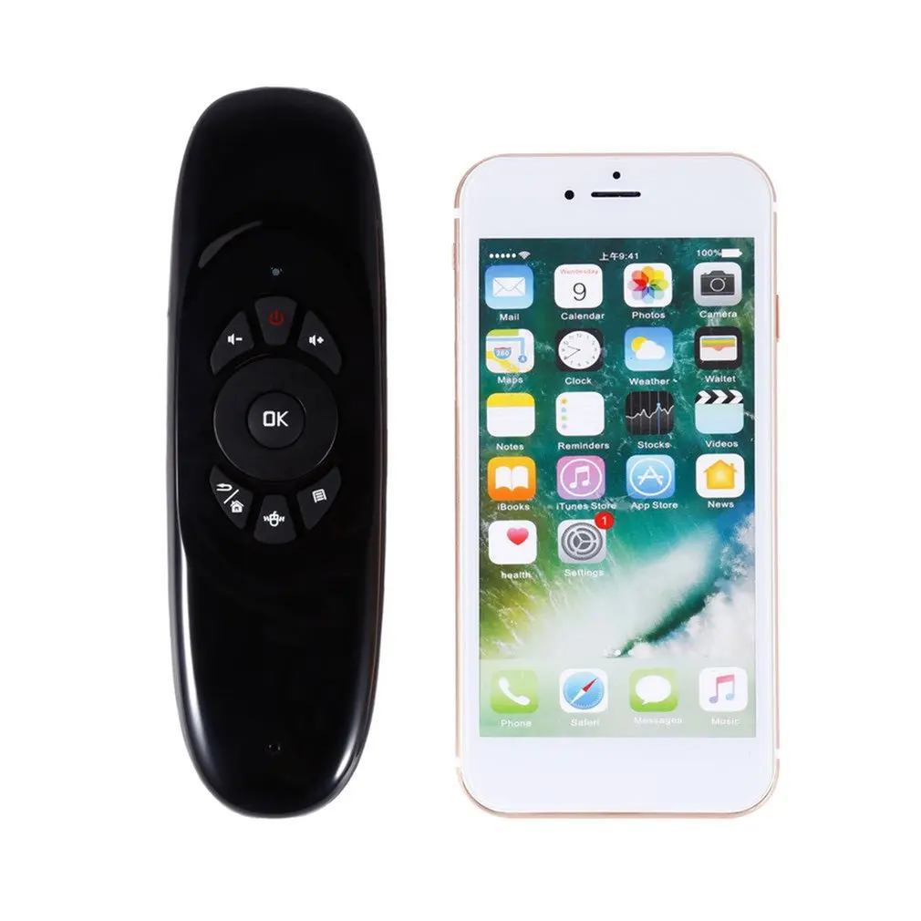 

USB Wireless Remote Control 2.4GHz Mouse with USB Receiver 3D Sense Gyroscope Motion Stick For Android Remote For Smart TV