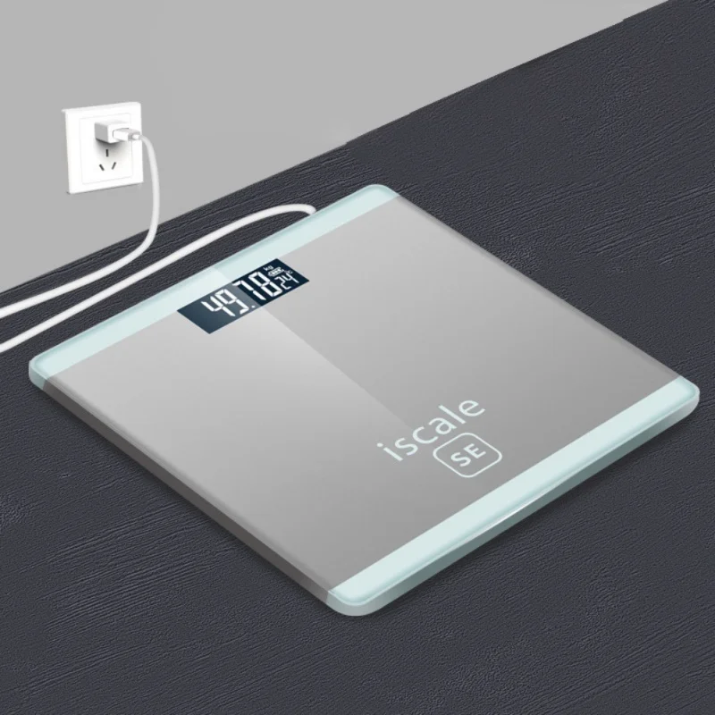 

Portable Mini Smart Weigh Multi-functional Digital Personal Portable Weighing Scale USB Charge