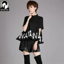 Летняя брендовая дизайнерская женская футболка в стиле Харадзюку, 2 комплекта, уличная футболка в стиле хип-хоп, Camisetas Mujer, классная блуза, футболка в стиле панк-рок, футболка tumblr