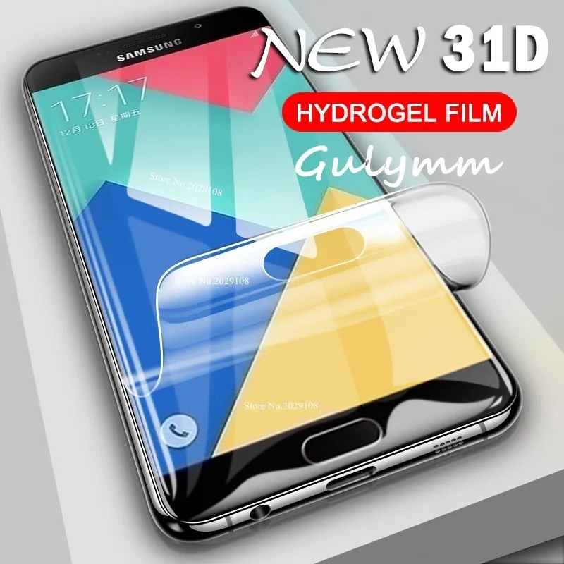 Новинка 31D изогнутая Гидрогелевая мягкая пленка для Samsung Galaxy A 20 40 50 60 70 80 90 2019 51