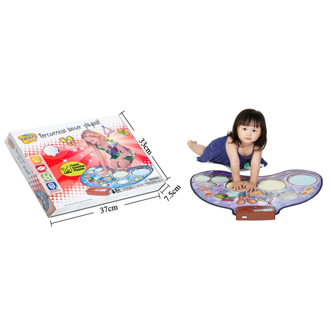 2019 Детский напольный игровой коврик игрушки Мультифункциональный Музыкальный Игровой коврик фитнес танцевальное одеяло с музыкой для