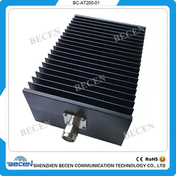 BECEN,200W N-JK coaxial fixed attenuator,DC to 3GHz , ,1dB,3dB,5dB,6dB,10dB,15dB,20dB,30dB,40dB,50dB,freeshipping