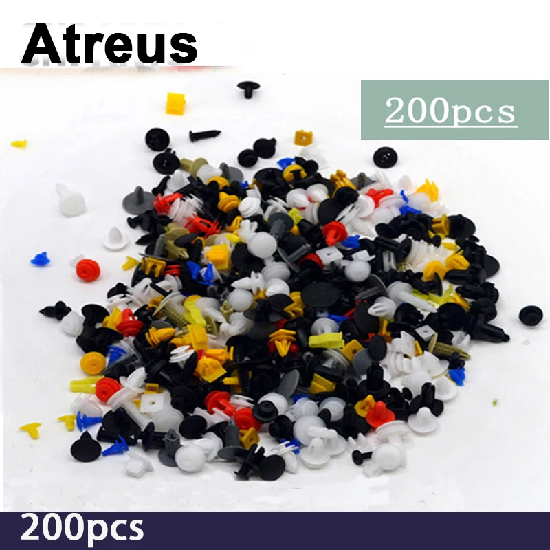 

Atreus For Nissan Citroen c4 c5 c3 Chevrolet cruze aveo Peugeot Mixed Auto Fastener Car Door Bumper Fender Rivet Retainer Clip