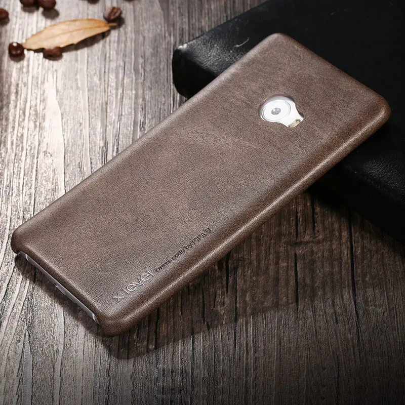 

X-Level Case Cover For Xiaomi Redmi Note 4 Note 2 Pro Mi 5S Plus Ultra thin Retro Vintage X Level Leather Back Protective Shell