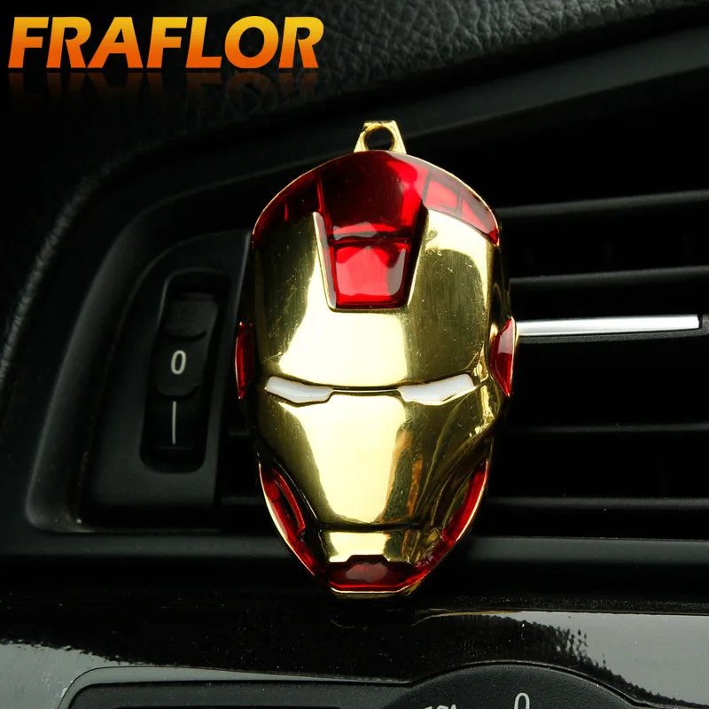 Автомобильный освежитель воздуха Iron Man Captain America оригинальный для кондиционера