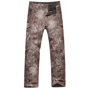 Военные камуфляжные тактические брюки TAD из кожи акулы, мужские водонепроницаемые спортивные брюки для охоты, Походов, Кемпинга - Цвет: MKTA