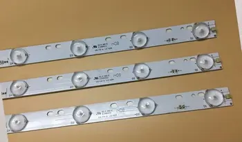 

Nova 15 pçs/lote 10LEDs * 3V 32 polegada 570 milímetros * 17 milímetros Tiras de LED Backlight Optical Lens Fliter para 32 "Moni