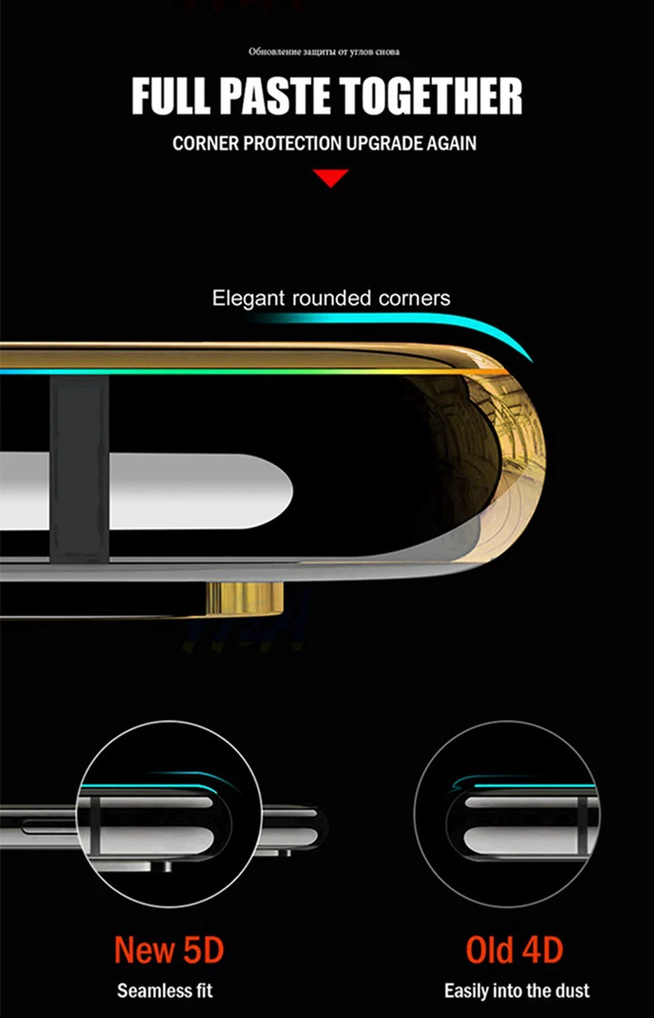 5D Glass for Huawei Y7 Prime 2018 Glass Screen Protector Enjoy 8 Film Display Full Cover for Huawei Y7 Prime 2018 Tempered Glass (5)