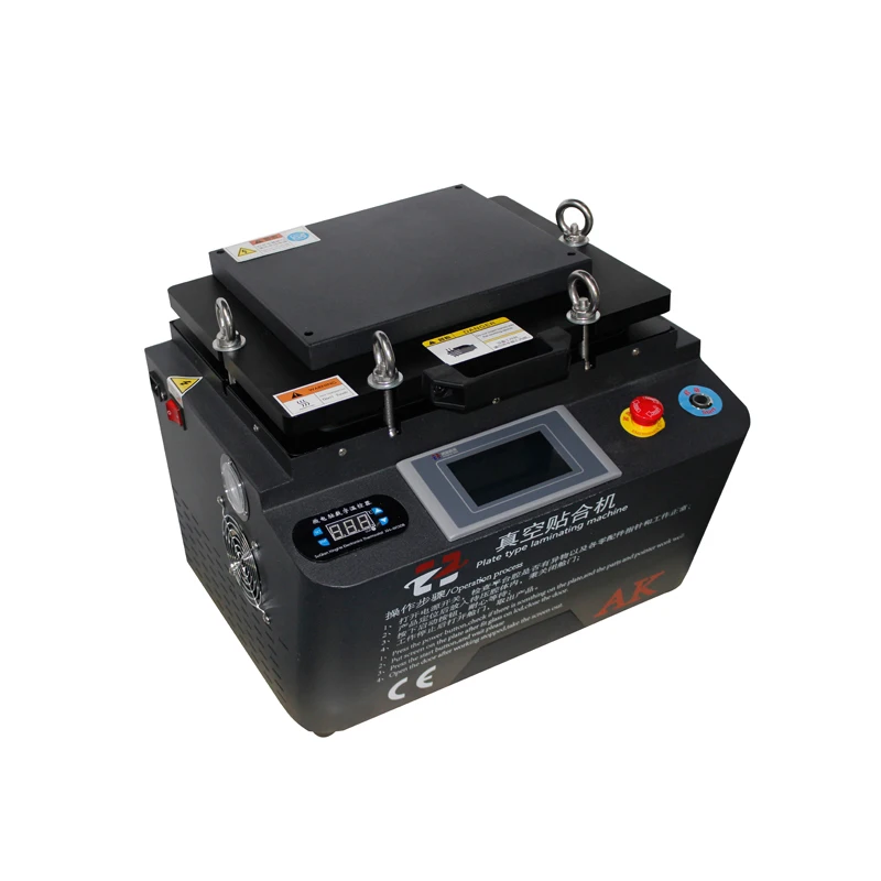 

AK Vacuum OCA Laminating Machine With Built-in Pump And Compressor No Bubbles No need Autoclave Air Bubble Removing Machine