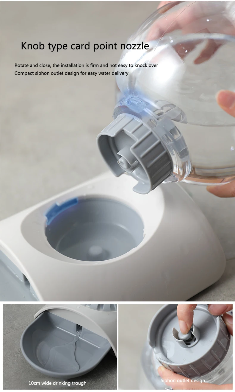 Автоматический водяной фонтан для домашних животных с пузырьками, диспенсер для питья кошек, щенков, питье для кошек, 2.8л