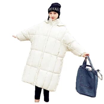 

Extra large code Women Parka 2018 Winter Jacket Women Parkas Cotton Padded Jacket Warm Female Long Coat Boutique Clothes Tops