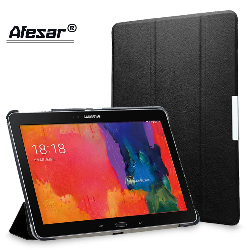 afesar ultraslim standi kitap kapagi samsung kilifi galaxy tab pro 10 1 inc veya sm t520 t521 t525 tablet pu deri kilif manyetik