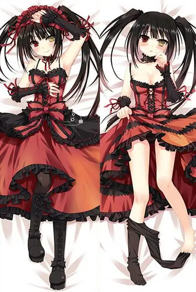 Fronha de almofada personagens do anime date a live, fronha de travesseiro  de decoração da roupa de cama do otaku, bandana - AliExpress