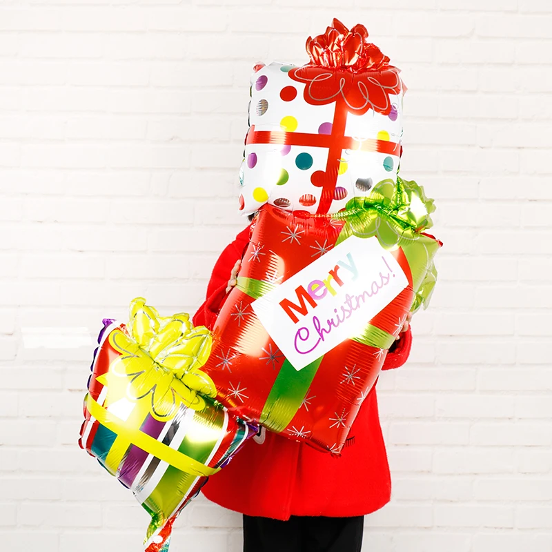 1 шт., рождественские фольгированные шары, рождественские шары, новогодние шары, рождественские классические декоративные игрушки, рождественские подарки