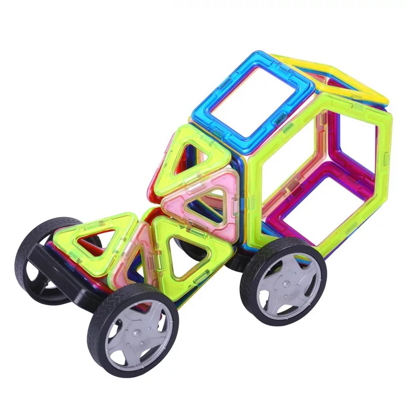 Детские магнитные игрушки строительные плитки 79 175 шт. набор 3D Магнитных