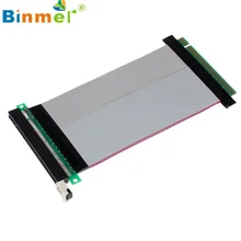 Binmer PCI-Express PCI-E 16X Riser Card гибкий ленточный расширитель расширение кабель 12 сентября