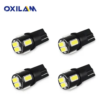 

OXILAM 4x T10 W5W LED Bulb Car Interior Light For Mitsubishi Outlander Lancer 10 9 Galant ASX Pajero Sport L200 Colt Montero