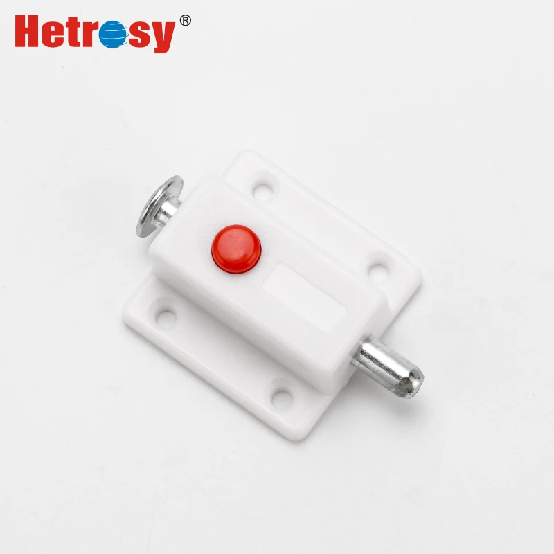 Hetrosy Hardware Automatic Furniture Bolt Door Cabinet Box Latch Spring Lock Catch Window Hardware Latches