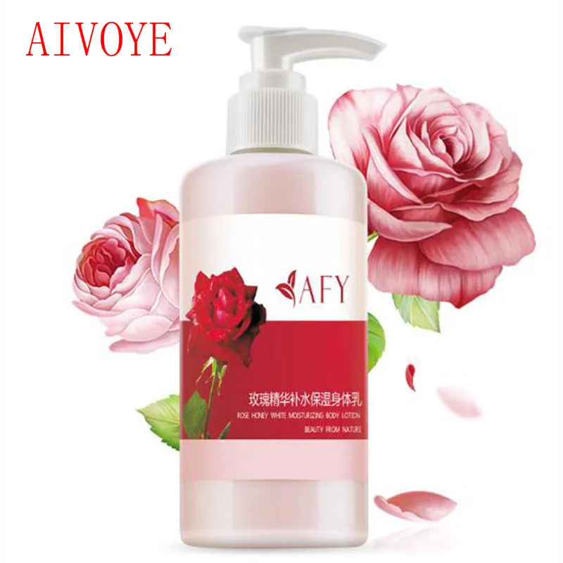 

AIVOYE body cream Health Care Rose Plant Essence Cream, Moisturizing chicken skin Remove shrink pores Whitening oil control 250g