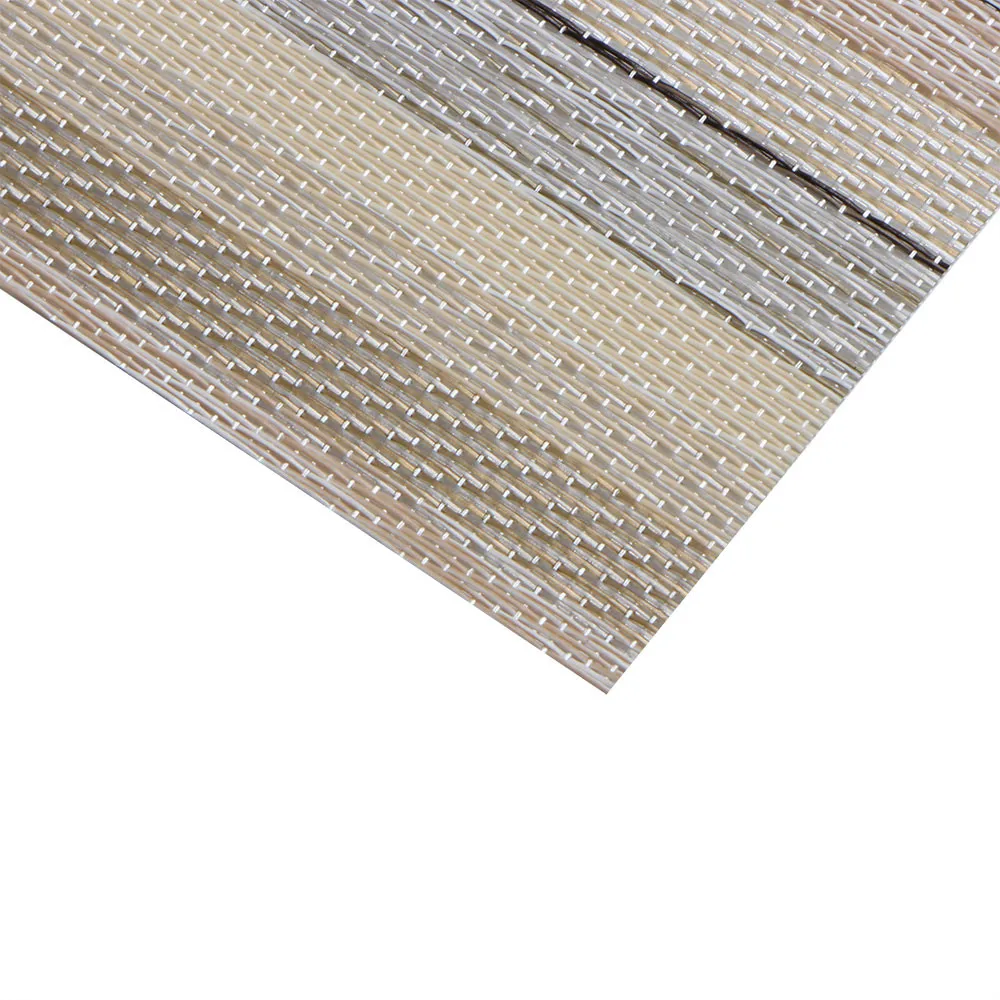 Placemat Woven Non-slip PVC Insulation Placemat Eco-Friendly Manteles Individuales Washable Table Mats Dining Table