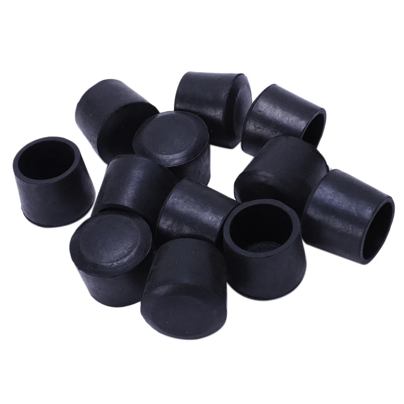 

Rubber Round Furniture Feet Cover Protector 35mm Inner Dia 12 Pcs
