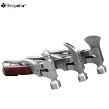 Tri-polar Camping Outdoor Emergency Multi Tool Safety Hammer Life-saving Hammer Tactical Gear Ax Chain Saw Instant Survival Tool Tri-polar Camping Outdoor Emergency Multi Tool Safety Hammer Life-saving Hammer Tactical Gear Ax Chain Saw Instant Survival Tool