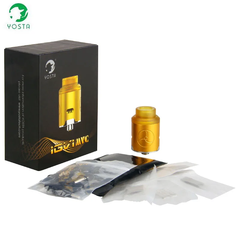 

Original YOSTA IGVI MVC RDA Tank with Bottom Feeding Squonk Pin Dripka Electronic Cigarette Atomizer Vapor