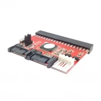 

IDE 100 133 DVD CD to two Serial SATA 7PIN Adapter Converter for Hard disk Drive