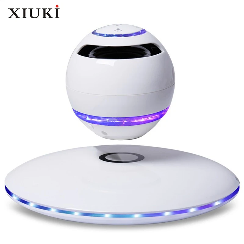 

Magnetic levitation stereo wireless portable Bluetooth speaker 4.0 mini computer speakers suspended subwoofer