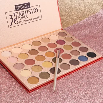 

35 Color Studio Matte Eyeshadow Power Palette Glitter Highlighter Shimmer Make Up Pigment Eye Shadow Pallete Nude Eyes Maquiagem