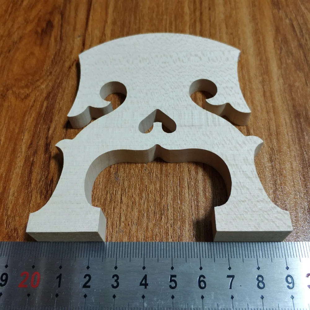

Baroque Style 4/4 Cello Maple Bridge Accessory String Fitting Good Quality Maple