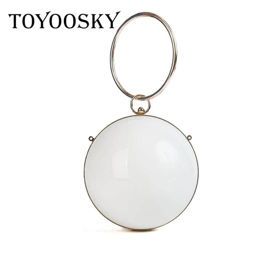 TOYOOSKY 2018 модная женская круглая сумка женские сумки Женская вечерняя на плечо