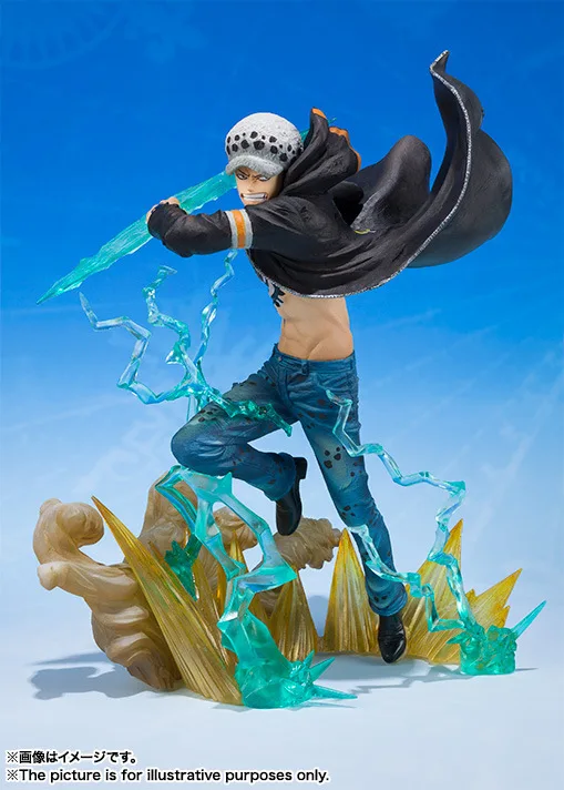 18 см мультфильм аниме одна деталь модель The Surgeon of Death Trafalgar Law ПВХ фигурка коллекция игрушек подарок