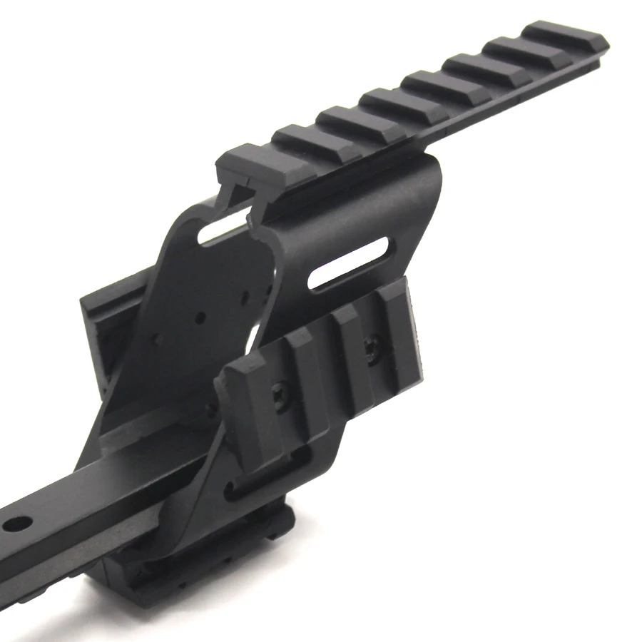 Универсальный Тактический Пистолет AEG пластиковый полимерный базовый четырехъядерный рельсовый прицел лазерный видеоискатель освещение крепление для Глок 17 5,56 1911