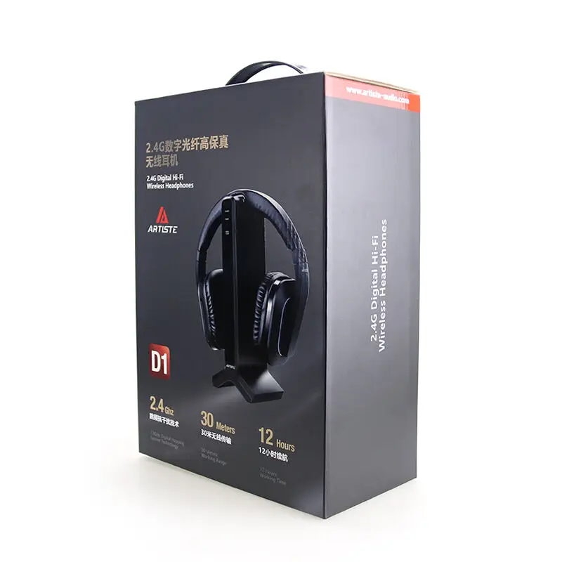 ARTISTE D1 Nirkabel 30M Jarak HIFI Noise Cancelling Headphone
