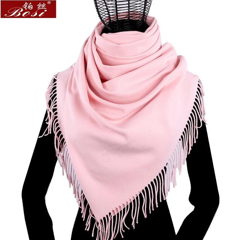 Зимний кашемировый женский шарф, шаль, пашимина, шарфы, шарфы, теплое пончо, хиджаб, накидка, sjaal, роскошный бренд, большой размер, длинная каминная накидка, пальто - Цвет: 8