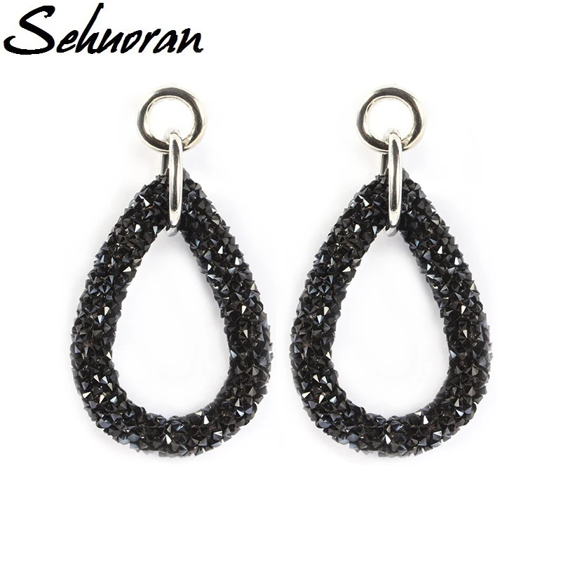 1 Earrings Black