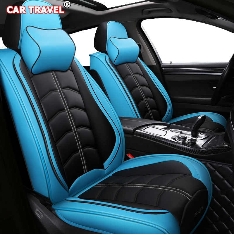 

Front Rear Luxury Leather car seat cover For citroen berlingo hyundai ioniq i40 toyota corolla camry 40 dodge challenger covers