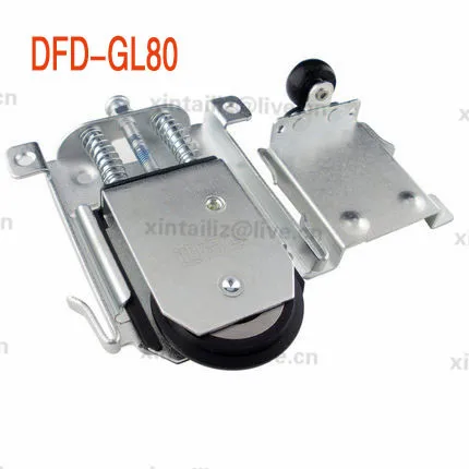 

[DFD-GL80] high quality high loading wardrobe sliding door stainless steel roller the screen wheels fir-blocking door wheel
