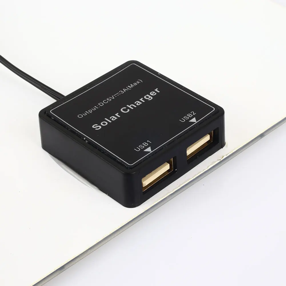 Солнечная панель Dual USB источник питания multi USB зарядка солнечных батарей 15 Вт 15 Вт солнечная панель поликремниевые инверторы