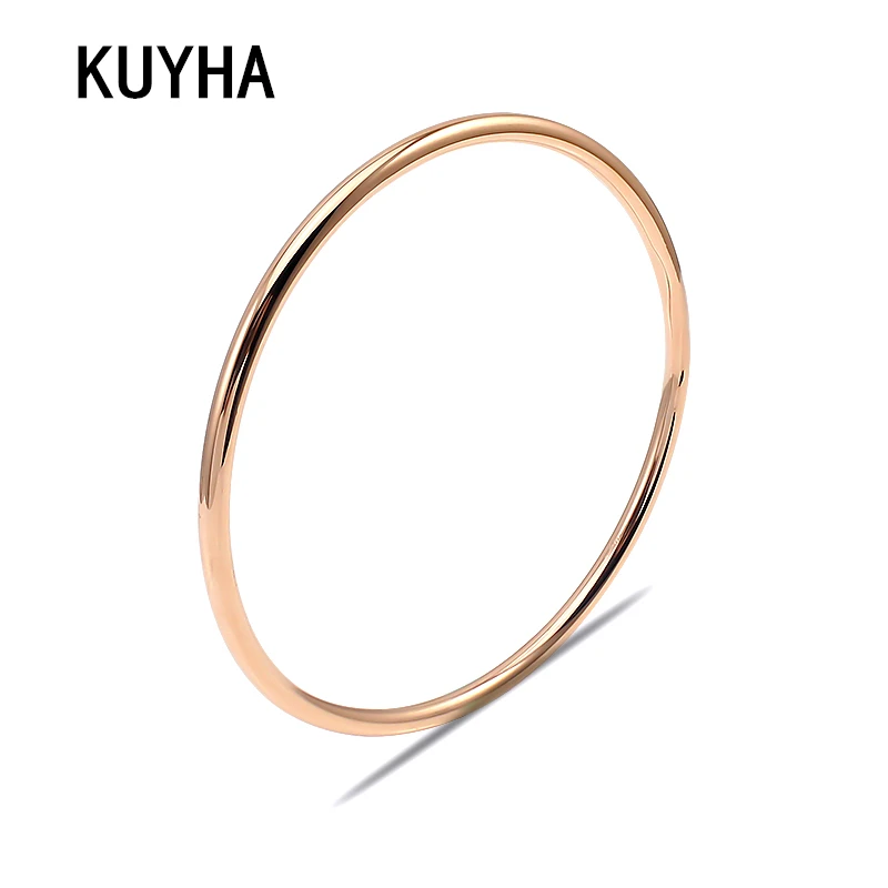 

Fashion Minimalist Round Bracelet Women Geometric Metal Chain Bangle Statement Jewelry Summer Gift Mujer Pulseras