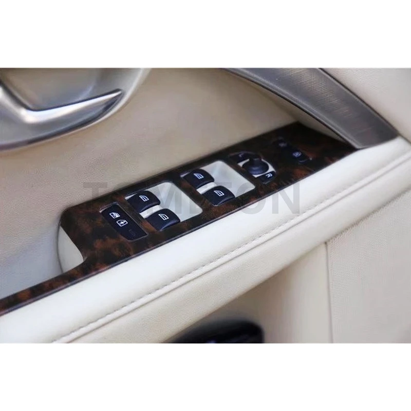 TOMEFON для Volvo S80 2009 до 2011 ABS специальная краска для интерьера спереди вентиляционное отверстие переключения передач переключатель окна панель Стайлинг отделка
