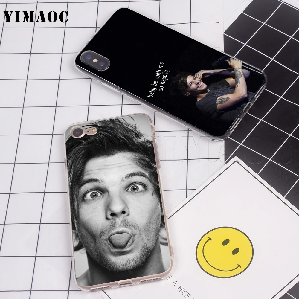 YIMAOC Louis Tomlinson Silicone Case for Xiaomi Mi 6 8 mix 2s a1 a2 mi6 mi8 se