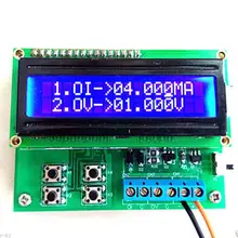 4-20mA генератор токового сигнала 0-10 V преобразователь напряжения симулятор