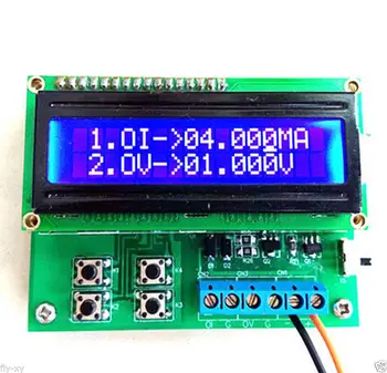 

4-20mA Current Signal Generator 0-10V Voltage Generator Transducer Simulator