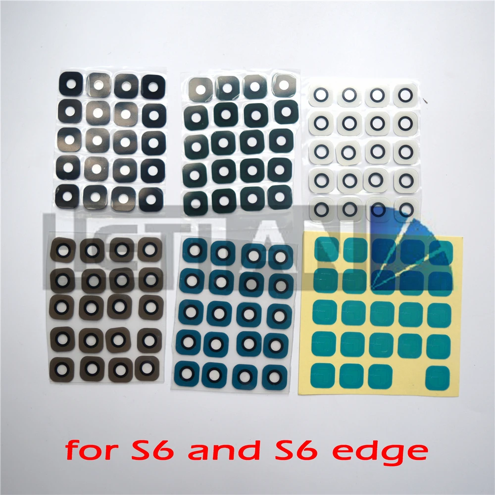 2PCS Rear Back Camera Glass Lens Cover For Samsung Galaxy S6 And S6